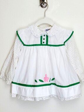 Nana's Pet vintage cottage core long sleeve spring prairie dress